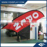 Cheap Teardrop Beach Flag Banner for Advertising thumbnail-4