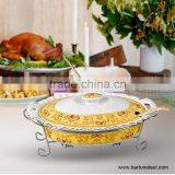 Ceramic Chafing Dish and Food Warmer thumbnail-2