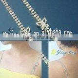 2012 Lastest Rhinestone and Crystal Butterfly Bra Strap Shoulder Pads thumbnail-1