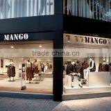 Bag Retail Stores Slatwall Decorative Wood Wall Display Shelves