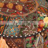 Pouffe Covers Home Furniture and Stool, Ottoman Pouf Chair Bean Bag Home Stool Pouf thumbnail-2