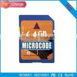 High Capacity High Speed sd Memory Card 64GB