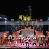 2015 Movable Stage With Carpet Finish Platform and Adjustable Legs thumbnail-1