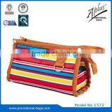 Colorful Handbag Tote Bag With Zipper thumbnail-1