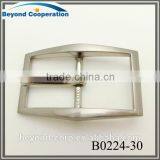 Nickel Brushed Electronic Plating H Shape Buckle for 30mm Leather Belt thumbnail-4