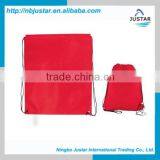 Promotional Custom Cheap Waterproof Polyester Fabric High Quality Drawstring Backpack Custom thumbnail-3