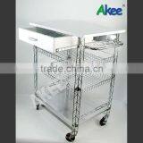 Kitchen Carts Modern Rolling Serving Cart Top Kitchen Cart Kitchen Serving Trolley thumbnail-2