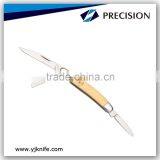 Stainless Steel 3 Blade Gift Folding Knife thumbnail-1