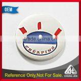 Best Selling Soft Enamel/ Cloisonne Laser Logo Nickel Metal Trolley Token thumbnail-1