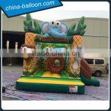 4m inflatable safari park / Inflatable elephant bouncer / inflatable lion bouncer for sale