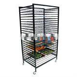 Hot sell convenient metal book display rack