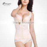 S-SHAPER Full Body Briefer Open Bust Lingerie Bodysuits Seamless Shapewear thumbnail-2