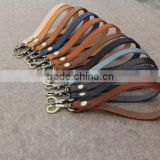 Genuine Leather Wrist Strap for Handbag