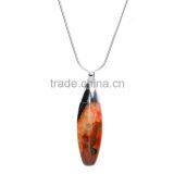 Jewelry 2016 Hot Gemstone Necklace Crystal Stone Pendant Necklace thumbnail-4