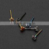 Slave Nose Rings Wholesale Gem Paved Body Jewelry Nose Bone thumbnail-2