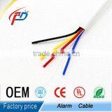 Factory Directly Sale White Color Pve Jacket Cca /bc 4 Core Fire Alarm Cable