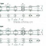 CSD,C208B High Tensile Durable Double Pitch Steel Chain and Sprocket thumbnail-5
