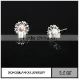 Wholesale Jewelry Artificial Flower Jewelry Earring From Jewelry Factory thumbnail-1