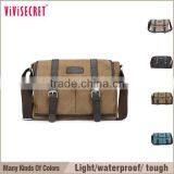 Vivisecret Unisex Vintage One Cross Strap Canvas Messenger Bag thumbnail-4