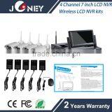 4 Channel Wireless Nvr Kit With 4ch 7 Inch Lcd Nvr