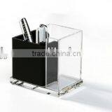 Desk Accessories Acrylic Organizer With 2 Compartments