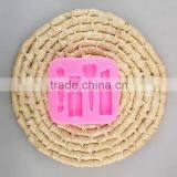 Silicone Mold Woman Makeup Baking Fondant Mold Cake Decorating Tool thumbnail-6