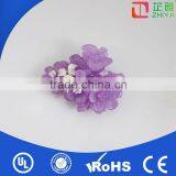 Glass Flower Shaped Beads