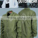 2016 Customize Olive Green Coach Jackets thumbnail-1