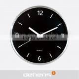 DEHENG 2016 New Style Low Price Logo Customization Aluminum Metal Wall Clock thumbnail-1