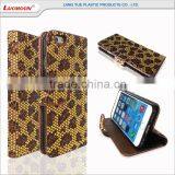 DIY Full Diamond Fashion PU Flip Case for Moto G3, for Moto x Play, for Moto g2