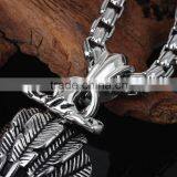 High Quality Stainless Steel Skull Pendant for Necklace thumbnail-4