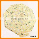 Fashion Little Bear Print Polka Dot Triple Folding Umbrella thumbnail-1