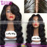 Wholesale Cheap Silk Base Full Lace Wig Remy Hair Glueless Silk Base Wigs For Black Women thumbnail-1