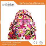 Best Selling Fashion Portable Women's Big Quilted Cotton Large Beach Bag thumbnail-4