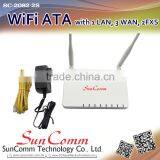 SC-2082-2S With 1 WAN, 3 LAN, 2 FXS WiFi VoIP ATA thumbnail-4