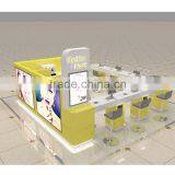 Mall Eyebrow Threading Kiosk With Barber Station thumbnail-2