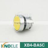 Flat Momentary Push Button Switch Caps Yellow XB4-BA5C