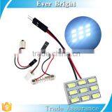 5730 9SMD led light panel led 12v for car T10/festoon led small panel light