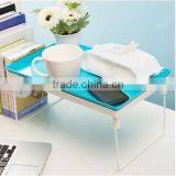 Kawachi Multifunctional Notebook Computer Table Multifunctional Dawdler Desk-Blue thumbnail-4