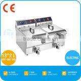 Electric Double Deep Fryer With Tap TT-WE1261 thumbnail-1