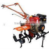 HOT SALE!!! Diesel Power Tiller KAMA Engine 186F Agricultural Rotary Tillage Machine 10HP KDT910K/KDT135FC-Z