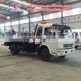 DFAC 4X2 Dlk Flat Wrecker Towing Truck for Sale thumbnail-2