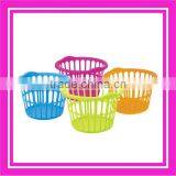 27L Round Mouth Plastic Laundry Bakset thumbnail-1