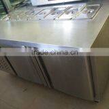 Jieguan Stainless Steel Salad Fridge Table TS-1500 TEL: 0086-13632272289 thumbnail-5