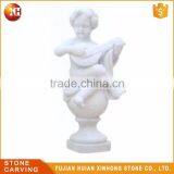 Home Decoration Adorable Stone Little Angel Sculpture thumbnail-1