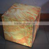 Colorful Rgb LED Glowing FRP Led Bar Chair Decoration Modern Outdoor Led Cube/ Led Cube Chair/ Glow Cube thumbnail-5