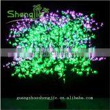 SJLJ013272 Artificial Cherry Blossom Tree With Lights Indoor Outdoor Decorative Led Tree thumbnail-1