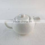 White Porcelain Tea Pot Cheap Price thumbnail-1