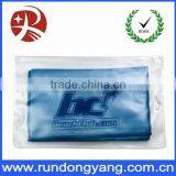 Blue Logo Folded Plastic Pvc Zipper Bag for Packing thumbnail-1