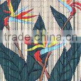 High Quality Best Selling Bamboo Door Curtain With Bird of Paradise in Viet Nam thumbnail-1